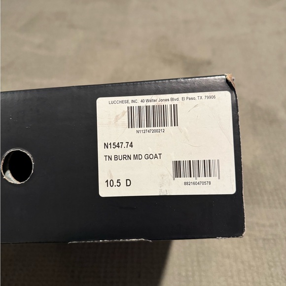 Lucchese Crayton Tan Men’s Cowboy Boots 10.5/D/7+4 - Picture 9 of 9